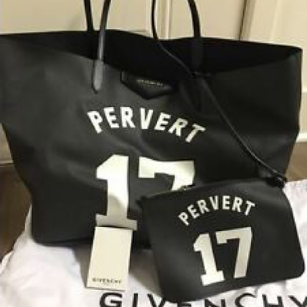 Givenchy Pervert 17 unisex tote bag